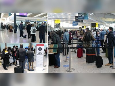 Heathrow busy with people fleeing UK before travel rules change