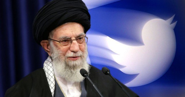 Twitter hides Iran leader's post after he names UK Covid vaccine 'untrustworthy'
