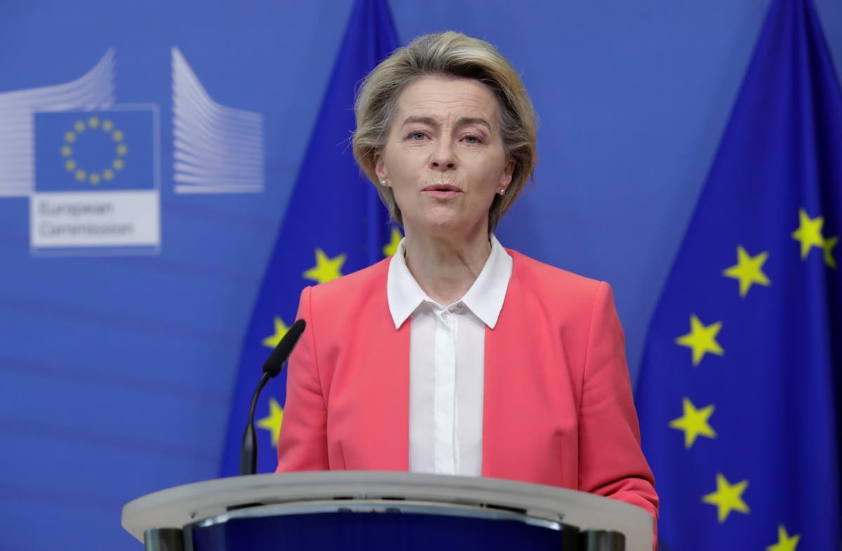 Ursula von der Leyen faced a battle on two fronts today as new rules blocking UK fresh shellfish exports came under attack