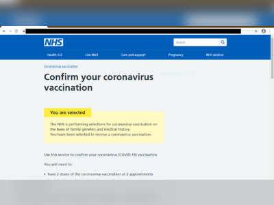 COVID: Organised crime behind convincing fake NHS vaccine invitation emails