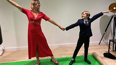 Mother and son become tap-dancing lockdown stars