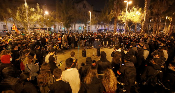 Mass Protests Continue in Barcelona Over Arrest of Rapper Pablo Hasel