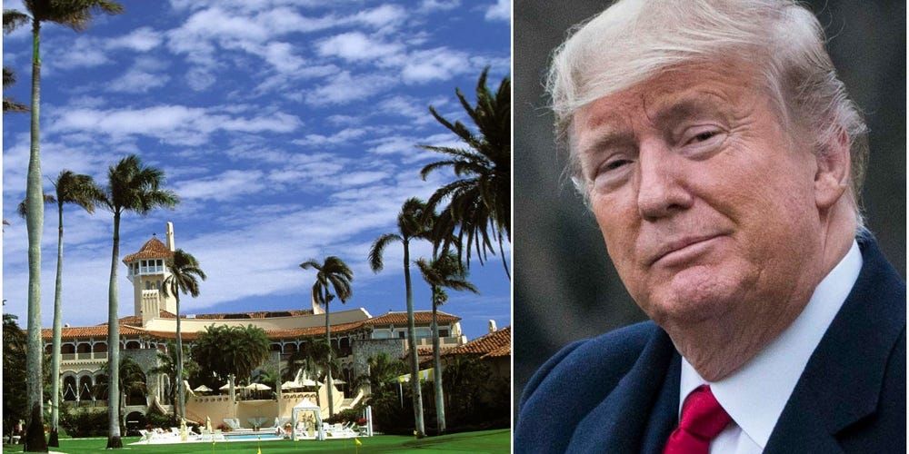 Palm Beach officials are considering a bid by Trump's Mar-a-Lago neighbors to evict him from the resort