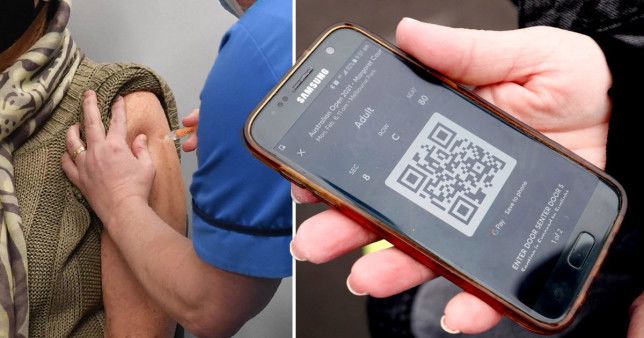 Vaccinated Brits could be given QR codes which allow them to travel