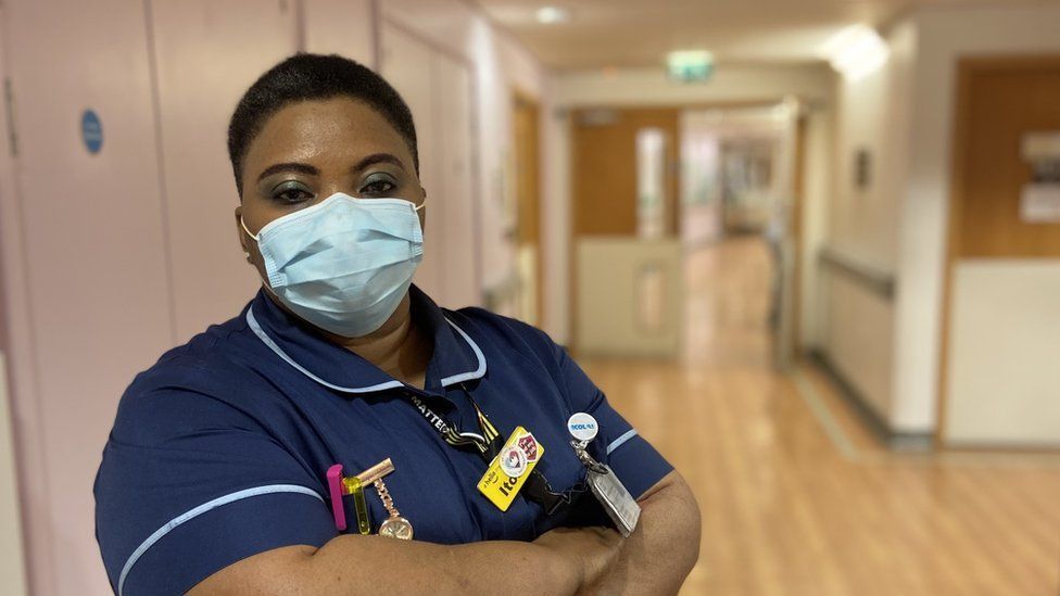 Covid: The London hospital staff who have spent a year on the front line