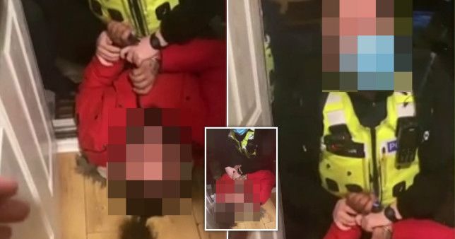 Police officer 'punches man in the face while he's handcuffed on ground'