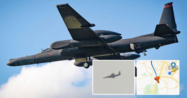 What was U-2 spy plane doing flying over England?