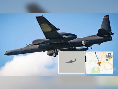 What was U-2 spy plane doing flying over England?