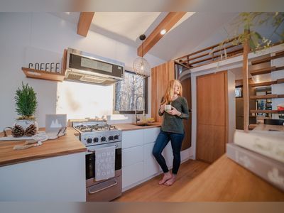 A Canadian Couple Launch a Tiny Home Company With a Clever 268-Square-Foot Dwelling