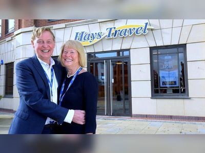 Hays Travel boss 'shocked' by husband's sudden death