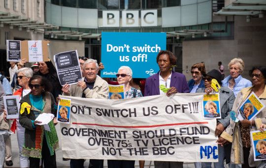 750,000 over-75s 'refusing to pay BBC licence fees' after it stopped being free