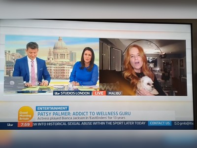 EastEnders actress Patsy Palmer ‘does a Piers Morgan’ and cuts off GMB interview that titled her ‘addict to wellness guru’