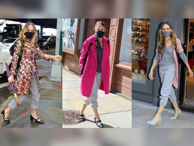 5 Ways to Dress Up Your Sweatpants, Courtesy of Birthday Girl SJP