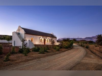 Historic South African Farm Restored to Original Splendor with Modern Comforts
