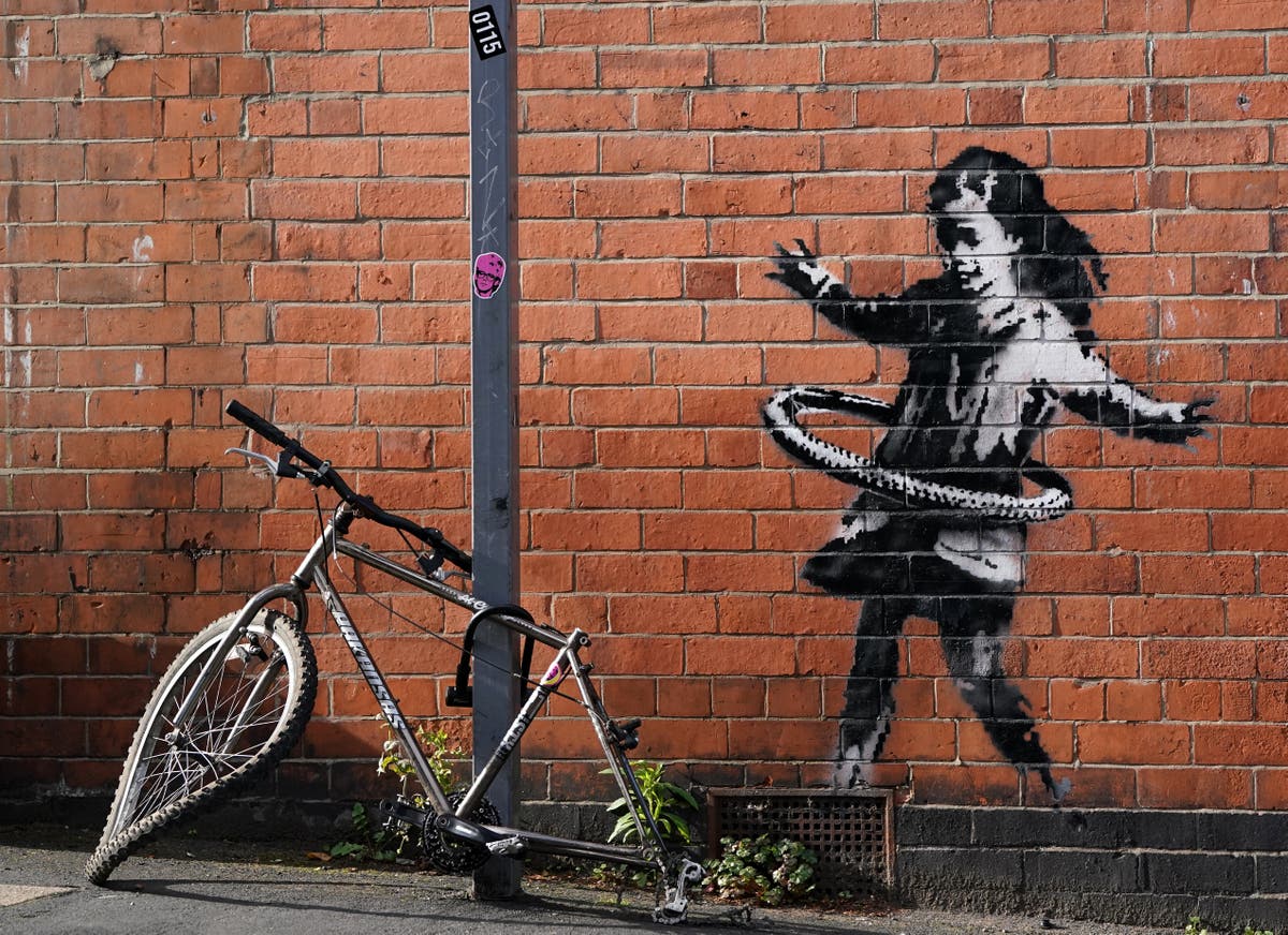 Bansky’s artwork removed from Nottingham building after it is purchased for ‘six-figure sum’