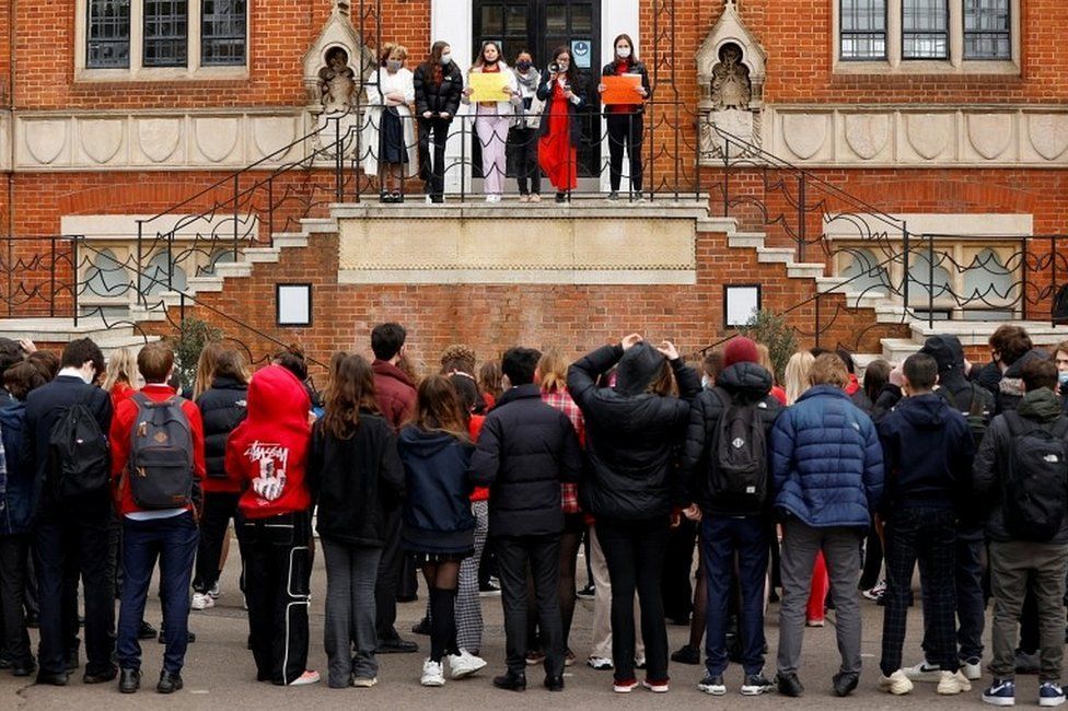 Highgate School pupils hold walkout after claims of 'rape culture'