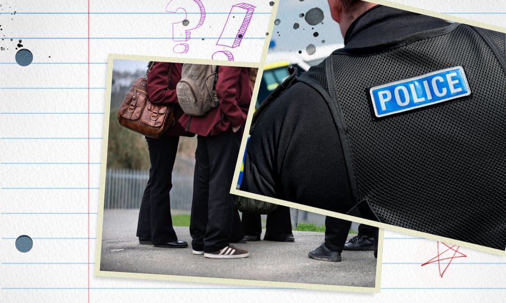 UK police forces deploy 683 officers in schools with some poorer areas targeted