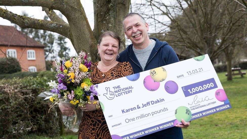 National Lottery: Suffolk dinner lady 'won't quit job' after £1m win