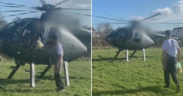 Helicopter pilot flew 80 miles for roast beef sandwich in lockdown