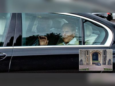 Prince Philip makes first statement after arriving at Windsor Castle