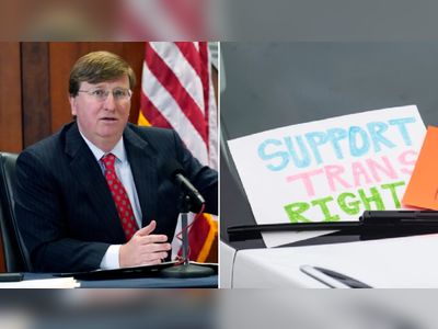US state of Mississippi bans transgender girls from school and university sports