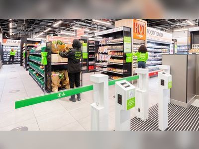 Amazon Fresh till-less grocery store opens in London