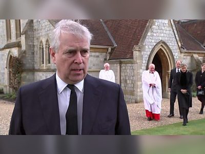 Prince Andrew on the Queen's reaction to Philip's death