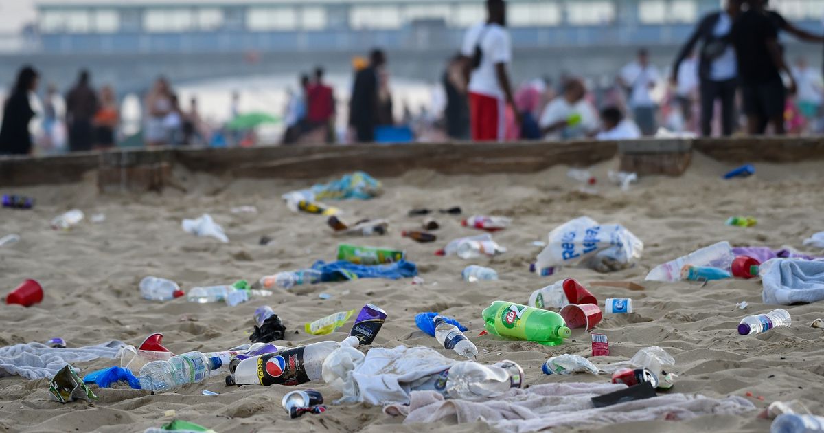 'There are up to 5,000 pieces of ­plastic per mile on our beloved Brit beaches'
