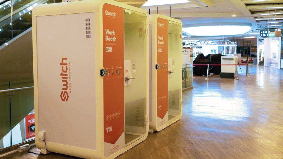 Are pay-by-the-minute booths the future of work?