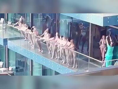 Women arrested in Dubai after stripping naked to pose on balcony