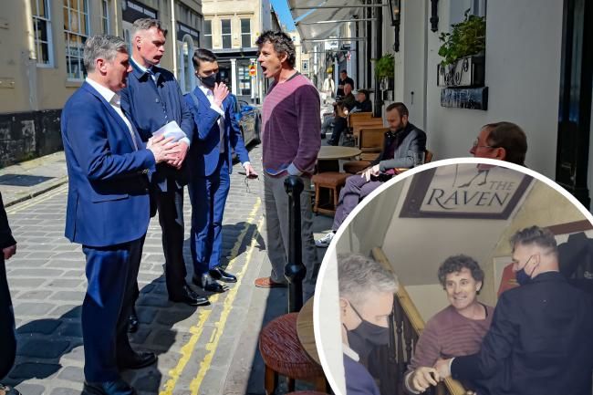 Starmer thrown out of Bath pub in lockdown row