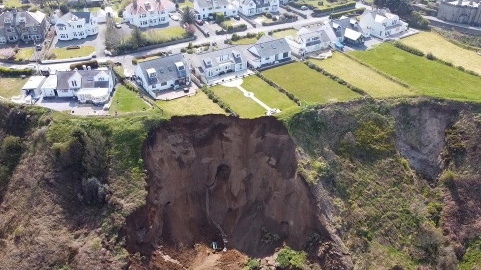 Nefyn beach landslide: People warned to keep away