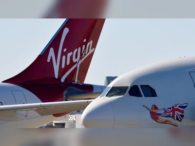 COVID-19: Virgin Atlantic boss says 'no reason to delay' return of UK-US travel as it posts £858m loss