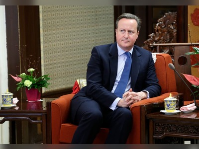 Ex-UK PM Cameron grilled over links to bankrupt finance firm