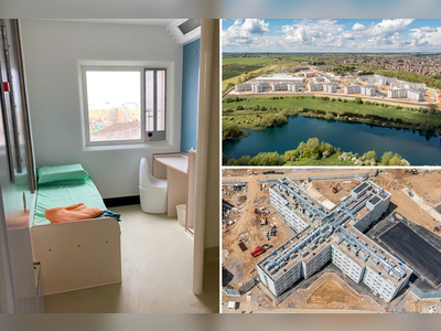 Inside UK's first privately-run mega prison with barless windows and river views