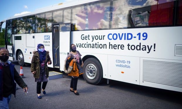 More than 50m Covid vaccine doses given in England