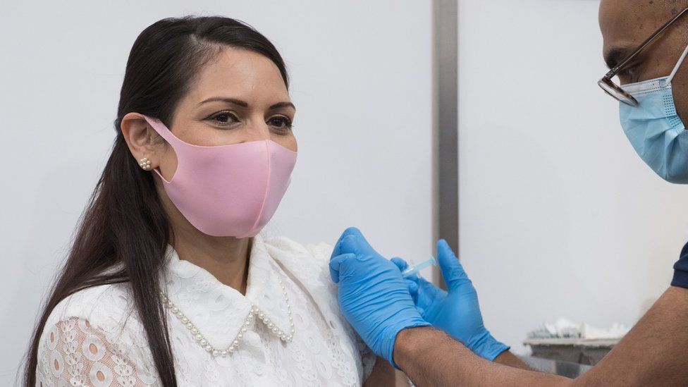 Covid contracts: Priti Patel accused of lobbying for face mask firm