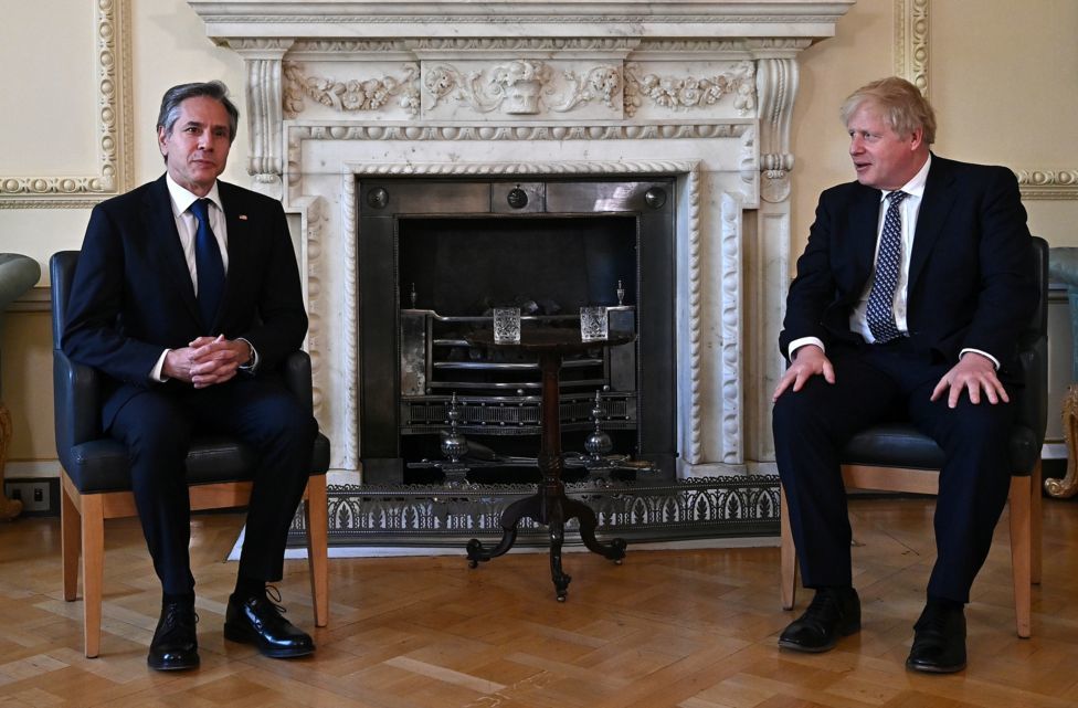 G7: PM and Blinken discuss 'close alignment' of UK-US foreign policy