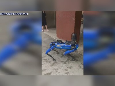 NYPD robot dog hits streets of Manhattan