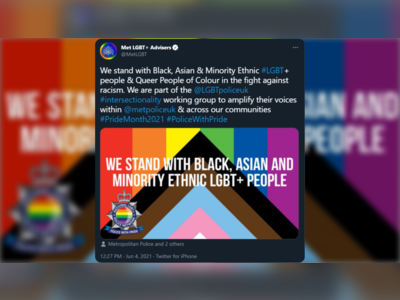 ‘Get a grip’: UK Met Police ripped for ‘intersectional’ post hailing ‘queer people of colour’