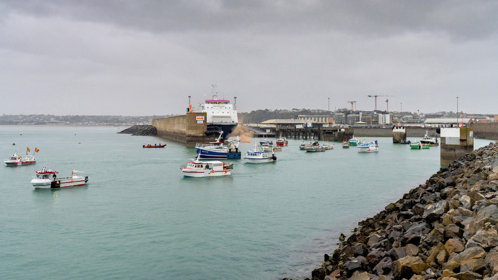 Jersey reaches deal with French fishermen after vessels blockade the British Channel island’s port over Brexit dispute