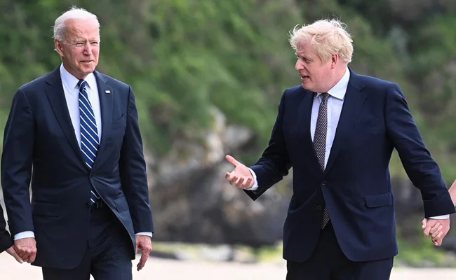 Boris Johnson Hails Joe Biden As 'A Big Breath Of Fresh Air'