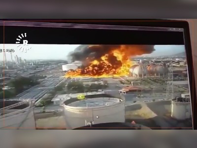 Massive fire breaks out at oil refinery near Iran’s capital