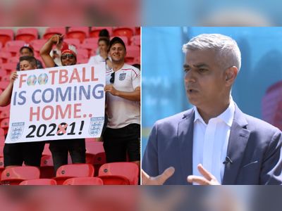 Sadiq Khan claims 90,000 fans could attend Euro 2020 final at Wembley