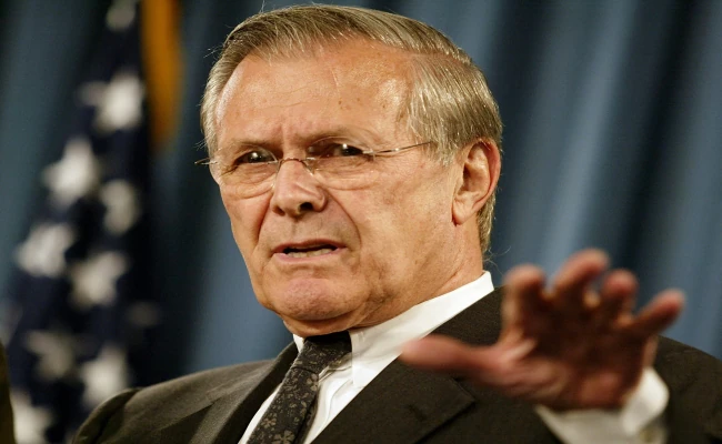 Donald Rumsfeld, Cocksure Architect Of Iraq War, Dead At 88