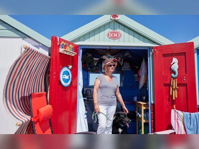 Sun, swimming, smoking and seagulls: a day in the life of beach hut Britain