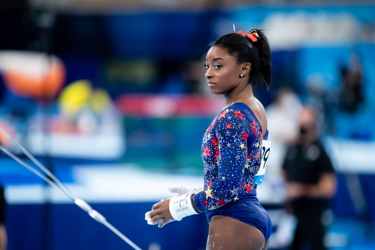 Simone Biles has withdrawn from the team final competition due to a medical issue.