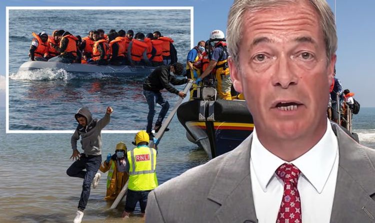 Brexit Britain must take control of migrant crisis, warns Nigel Farage