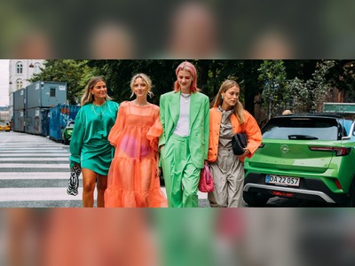 Bright Ensembles Dominated The Streets at Copenhagen Fashion Week