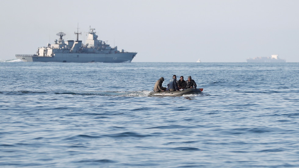Military drills stopped due to migrant landings after Britain registers record number of channel crossings